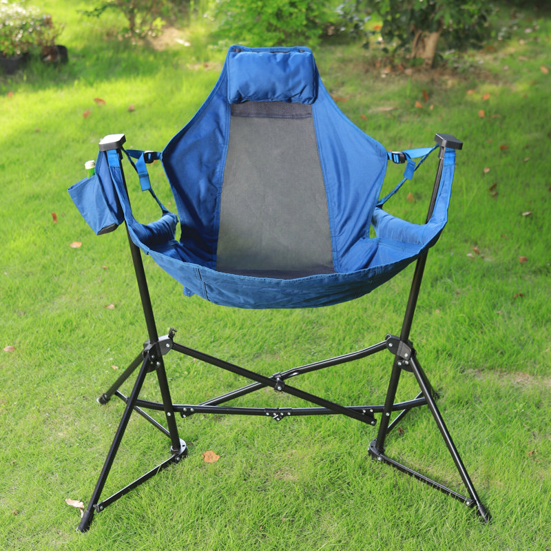 Arlmont & Co. Acrion Oversized Folding Portable Hammock Camping Chair